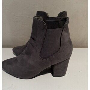 YOKI Women's Peep Toe Booties Boots- Size 10